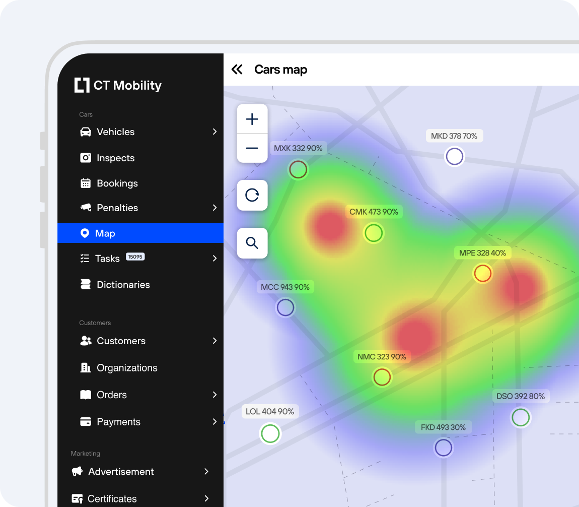 Heat Maps for Demand Analysis